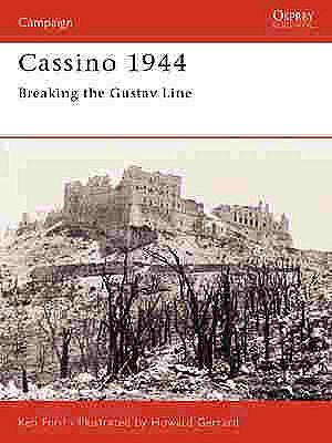 Osprey-Publishing Cassino 1944 Military History Book #cam134