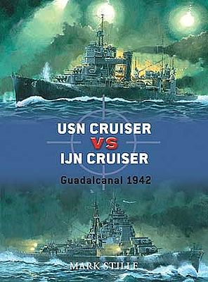 Osprey-Publishing USN Cruiser va IJN Cruiser Guadacanal 1942 Military History Book #d22