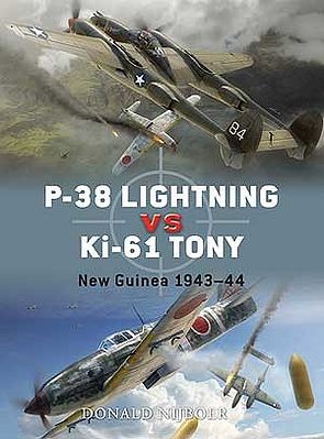 Osprey-Publishing P38 Lightning vs Ki61 Tony New Guinea 1943-44 Military History Book #d26