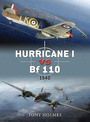 Osprey-Publishing Hurricane I vs Bf110 1940 Military History Book #d29