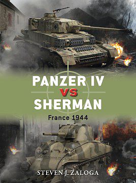 Osprey-Publishing Panzer IV vs Sherman France 1944 Military History Book #due70