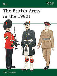 Osprey-Publishing British Army in 1980s Military History Book #eli14