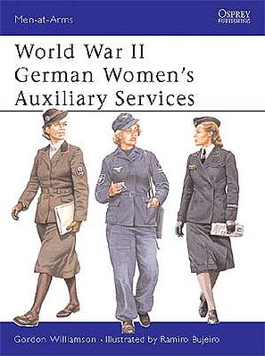 Osprey-Publishing WWII German Womens Auxiliary Services Military History Book #maa393