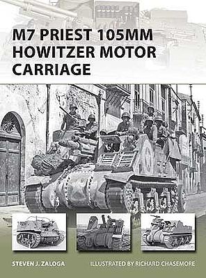 Osprey-Publishing M7 Priest 105mm Howitzer Motor Carriage Military History Book #v201