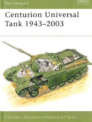 Osprey-Publishing Centurion Universal Tank 1943-2003 Military History Book #v68