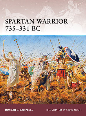 Osprey-Publishing Spartan Warrior 735-331 BC Military History Book #war163