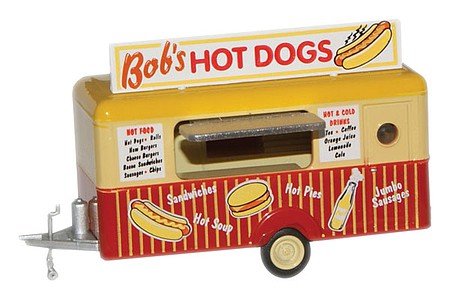 Oxford Bobs Hot Dogs Trailer - HO-Scale