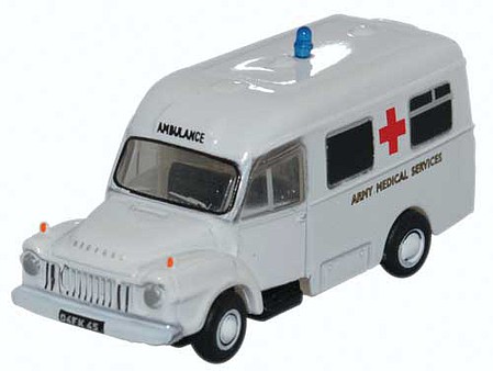 Oxford Bedford J1 Lomas Ambulance - Assembled Army Medical Services - N-Scale