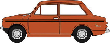 Oxford 1963-1980 Hillman Imp - Assembled Tangerine Metallic - N-Scale # ...