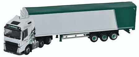 Oxford Volvo FH4 w/Curtainside Trailer - Assembled A.W. Jenkinson - N-Scale