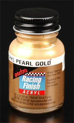 Pactra R/C Acrylic Pearl Gold 1 oz Hobby and Model Acrylic Paint #rc5210