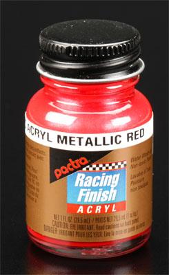 Pactra R/C Acrylic Metallic Red 1 oz Hobby and Model Acrylic Paint #rc5504