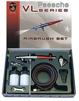 Paasche VL Series Siphon Feed Double Action Airbrush Set w/.73mm Head (VL-3AS)