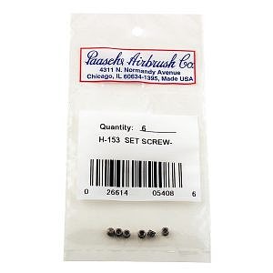 Paasche Set Screw for H Airbrushes (6) (H-153)