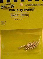 Parts-By-Parks Hilborn Style Injection Stacks 5/16 x 3/32 x 1/2 (Spun Aluminum)(8) Engine Detail #4005