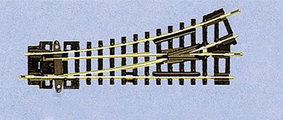 Download Code 80 Small Radius #4 Turnout Left Hand Insulfrog Model Train Track N Scale #1705 by Peco (1705)