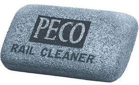 Peco Rail Cleaner Abrasive Rubber Block Model Train Accessory #pl41