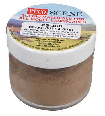 Peco Brake Dust/Weathng Powder