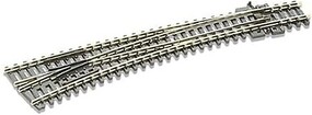 Peco Code 80 Curved Left Hand Turnout
