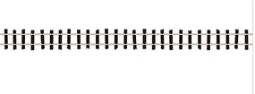 Peco N Track Wooden sleeper type 25pcs
