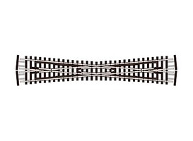 Peco N Streamline Long Crossing - Code 55 - Electrfrog