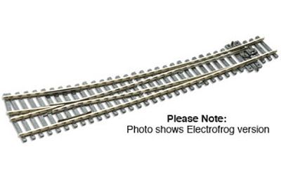 Peco HO Code 100 Curved Right Hand Turnout Model Train Track HO Scale #sle86