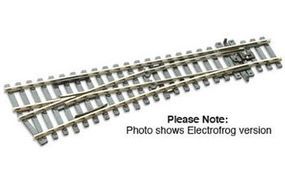 Peco Code 100 Small Left Hand Turnout w/Electrified Frog Model Train Track HO Scale #sle92