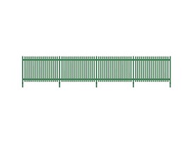 Peco HO Modern Palisade Fencing   (1460mm)