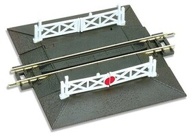 Peco N STRAIGHT LEVEL CROSSING