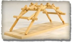 Pathfinders Leonardo DaVinci Emergency Bridge Wooden Kit
