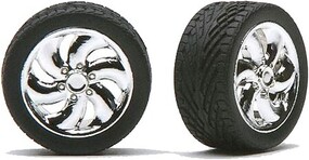 Pegasus Cyclone Chrome Rim/Tires