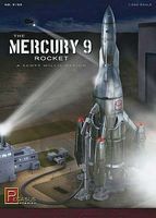 Pegasus Mercury 9 Rocket Space Program Plastic Model Kit 1/350 Scale #9103