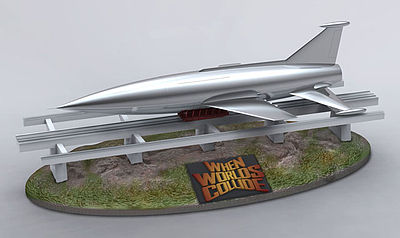Pegasus Space Ark Pre Built WWC Science Fiction Plastic Model- 1/350 Scale #9911