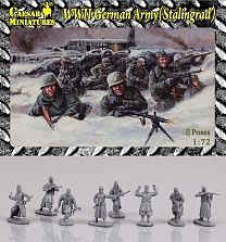 Pegasus German Army Stalingrad 1/72 Scale Plastic Model Military Figure #hb09