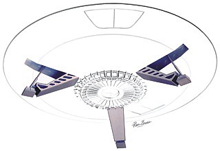 Paragraphix Jupiter 2 Spaceship Landing Gear Science Fiction Plastic Model Accessory 1/35 Scale #120