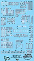 Paragraphix EVA Pod Button Label Decal Set for MOE Science Fiction Plastic Model Accessory 1/8 #224
