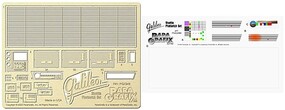 Paragraphix 1/32 Star Trek- Control Panel Photo-Etch & Backlight Film Set for PLL