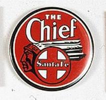 Phil-Derrig (bulk of 12) Railroad Magnets Atchison, Topeka &amp; Santa Fe ''The Chief'' Model Railro #36