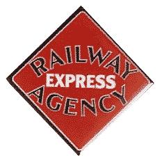 Phil-Derrig (bulk of 12) Railroad Magnets - Railway Express Agency Model Railroad Mug Magnet Gift #46
