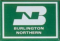 Phil-Derrig (bulk of 12) Railroad Magnets - Burlington Northern Model Railroad Mug Magnet Gift #7