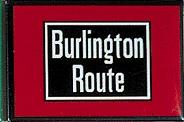 Phil-Derrig (bulk of 12) Railroad Magnets - Chicago, Burlington &amp; Quincy Burlington Route Model #8