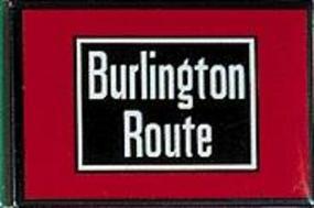 Phil-Derrig (bulk of 12) Railroad Magnets Chicago, Burlington &amp; Quincy ''Burlington Route'' Model #8