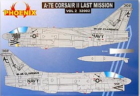 Phoenix-Decals 1/32 A7E Corsair II Last Mission Vol.2 for TSM