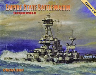 Pictorial-Histories Empire State Battlewagon USS New York BB34 Authentic Scale Model Boat Book #1446