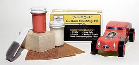 Pine-Car Pinewood Derby Finishing Kit Competition Orange Pinewood Derby Car #p407