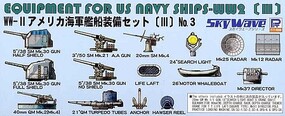 Pitroad 1/700 Skywave Equipment Set for US WWII Navy Ships (III)