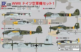 Pitroad 1/700 Pitroad WWII Luftwaffe Aircraft Set 1