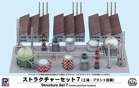 Pitroad 1/700 Pitroad Structure set 7 (Factory, Plant Equipment)