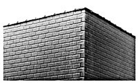 Pike-Stuff Cap Tiles for Brick & Concrete Block Walls HO Scale Model Railroad Scratch Supply #1008