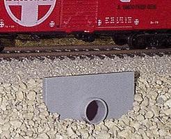 Pike-Stuff Concrete Culvert (2) HO Scale Model Railroad Miscellaneous Scenery #2